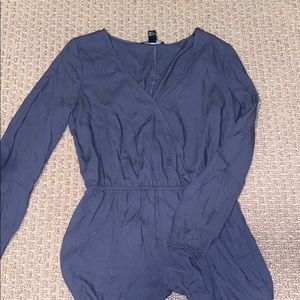Forever 21 Long Sleeve Romper